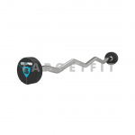 Urethane EZ Curl Barbell 10kg Livepro