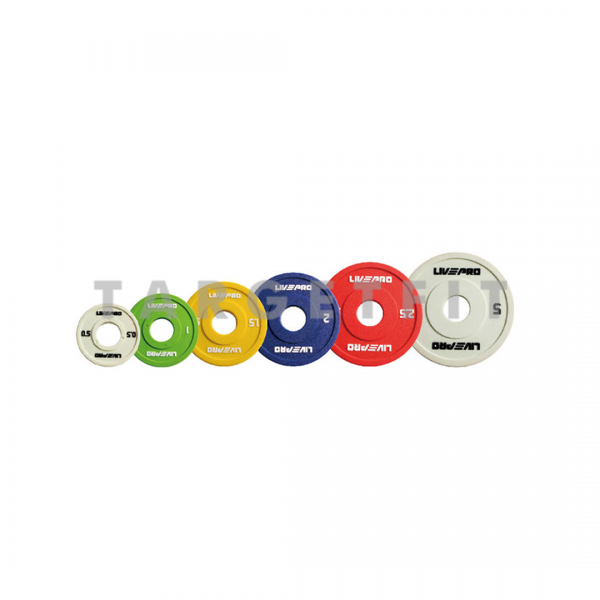 Urethane Change Plate Set 0.5kg s/d 5kg Livepro