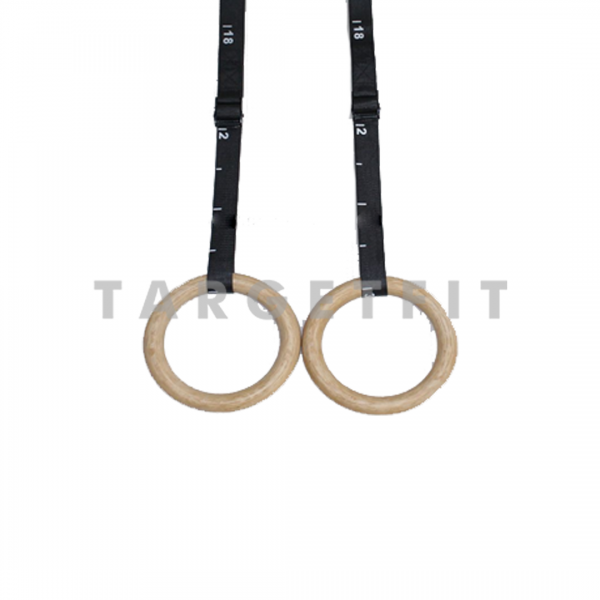 Crossfit Items Woody Gym Ring Ironbull - IR7205