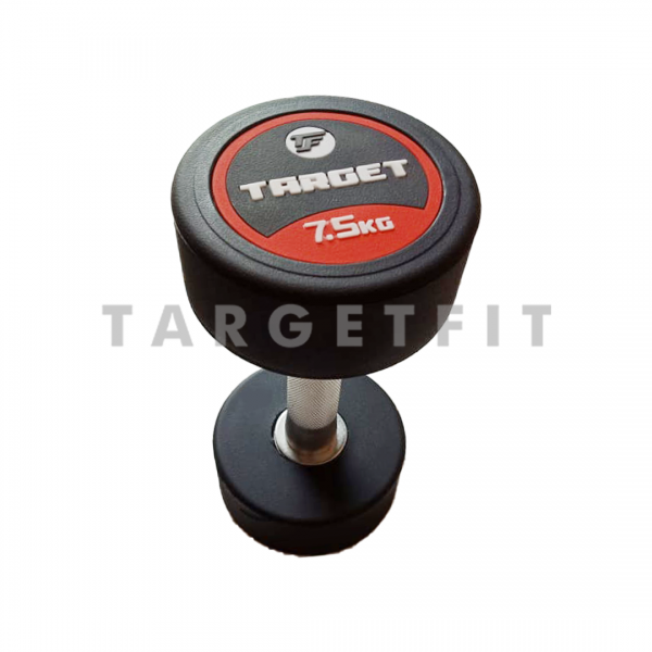 Polyurethane Fixed Dumbbell Target 2.5kg s/d 25kg