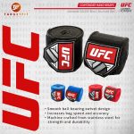 UFC Contender Hand Wraps Red