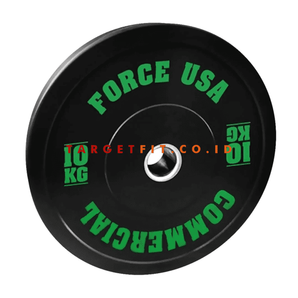 Force USA Ultimate Training Bumper Plates 5 - 25 kg Black - Image 3