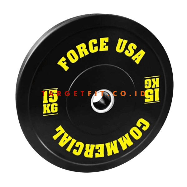 Force USA Ultimate Training Bumper Plates 5 - 25 kg Black - Image 4