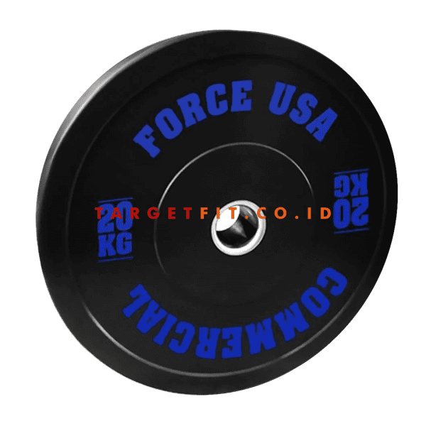 Force USA Ultimate Training Bumper Plates 5 - 25 kg Black - Image 5