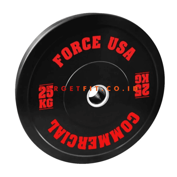 Force USA Ultimate Training Bumper Plates 5 - 25 kg Black - Image 6