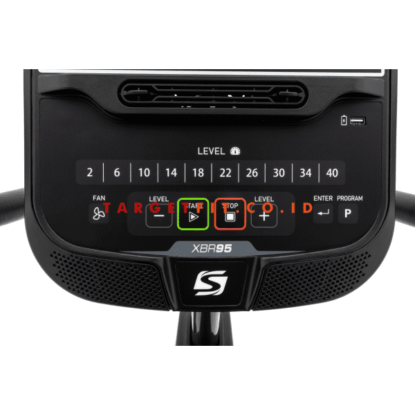 Spirit XBR95 Recumbent Bike - Image 3