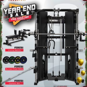 Force USA C10 All In One Trainer With Sliding Bench Year End Sale