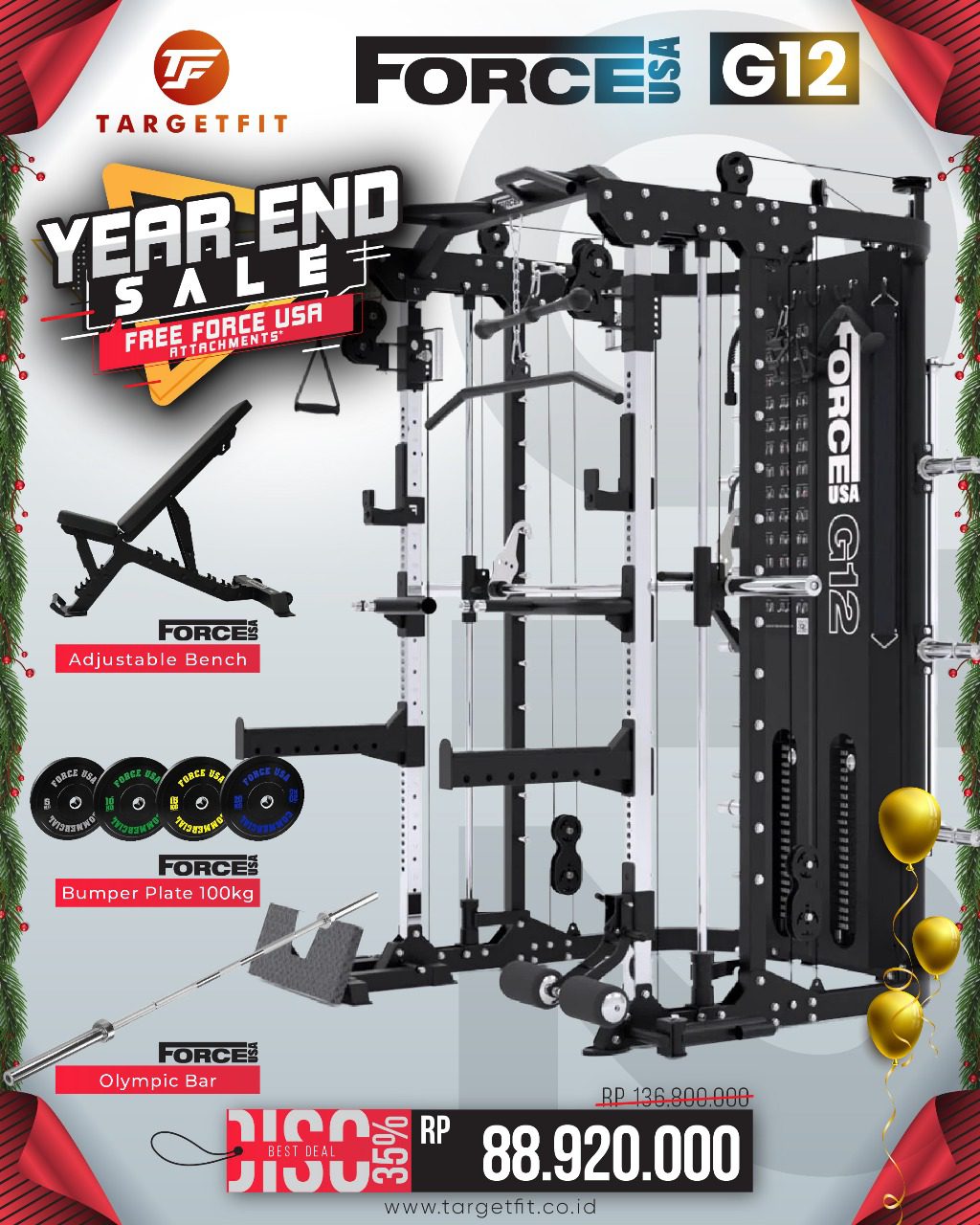 Force USA G12 All In One Trainer Year End Sale